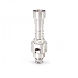 SXK Kontrl MKRII Style RBA Tank Full Kit for Boro / Billet / DotAIO V1 / V2 - Silver, 1.2, 1.5, 2.0, 2.5, 3.0, 3.5, 4.0mm