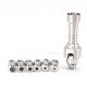 SXK Kontrl MKRII Style RBA Tank Full Kit for Boro / Billet / DotAIO V1 / V2 - Silver, 1.2, 1.5, 2.0, 2.5, 3.0, 3.5, 4.0mm