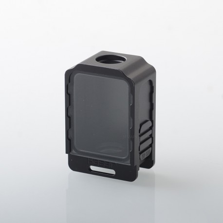 Kooroo Style Style Boro Tank for SXK BB / Billet / Boro Box Mod Kit - Full Black, Aluminum