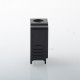 Kooroo Style Style Boro Tank for SXK BB / Billet / Boro Box Mod Kit - Full Black, Aluminum