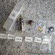 YFTK Ti Flash e-Vapor V4.5S+ Style RTA Rebuildable Tank Atomizer - Silver, Titanium + Glass, 4.5ml, 23mm Diameter