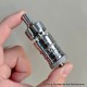 YFTK Ti Flash e-Vapor V4.5S+ Style RTA Rebuildable Tank Atomizer - Silver, Titanium + Glass, 4.5ml, 23mm Diameter