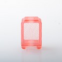 Monarchy Crown'Bo Style Boro Tank for SXK BB / Billet AIO Box Mod Kit - Translucent Red, PC