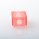 Monarchy Crown'Bo Style Boro Tank for SXK BB / Billet AIO Box Mod Kit - Translucent Red, PC
