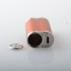 Rekavape Dani Mirco Style DNA60 60W VW Box Mod - Silver + Orange, 1~60W, 1 x 18650, Evolv DNA60 Chipset