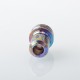 Rekavape Mission XV ARC Style Boro BB Drip Tip Set for BB / Billet Boro Mod - Rainbow Splatter, Titanium + Stainless Steel