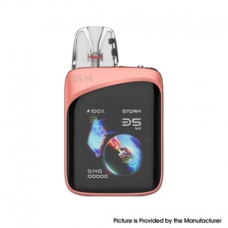 [Ships from Bonded Warehouse] Authentic Uwell Caliburn G4 Pro Koko 35W Pod System Kit - Coral Pink, 2000mAh, 3ml, 0.4 / 0.6ohm