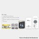 [Ships from Bonded Warehouse] Authentic Uwell Caliburn G4 Pro Koko 35W Pod System Kit - Mirror Silver, 2000mAh, 3ml, 0.4/ 0.6ohm