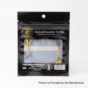 Authentic ThunderHead Creations 3-Core Nuclear Warhead Ni80 Resistance Wire - 28GA x 3 + (38 x 28)GA (5 Feet)