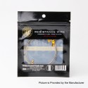 Authentic ThunderHead Creations 6-Core Framed Staple Ni80 Resistance Wire - [28GA x 2 x (38 x 28)GA x 4] + 36GA (5 Feet)