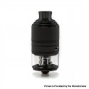 YFTK Slick Taifun GX Style RDTA Rebuildable Dripping Tank Atomizer - Black, 316SS + Glass, 4.0ml, 23mm Diameter