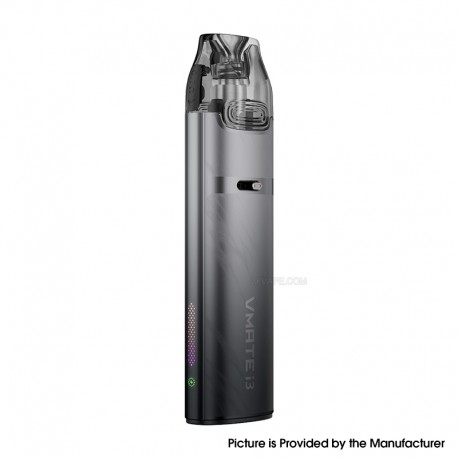 [Ships from Bonded Warehouse] Authentic VOOPOO VMATE i3 30W Pod System Kit - Silver Black, 1500mAh, 3ml, 0.7ohm