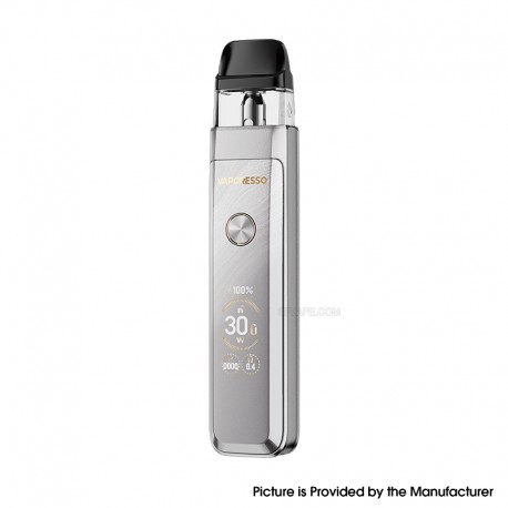 [Ships from Bonded Warehouse] Authentic Vaporesso XROS PRO 2 30W Pod System Kit - Glittering Silver, 2000mAh, 3ml, 0.4 / 0.6ohm