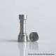 Rekavape Kontrl MKRII Style RBA for Boro / Billet / DotAIO V1 / V2 - Silver + Brown, 1.2, 1.5, 2.0, 2.5, 3.0, 3.5, 4.0mm