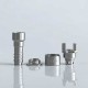 Rekavape Kontrl MKRII Style RBA for Boro / Billet / DotAIO V1 / V2 - Silver, Titanium, 1.2, 1.5, 2.0, 2.5, 3.0, 3.5, 4.0mm