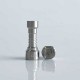 Rekavape Kontrl MKRII Style RBA for Boro / Billet / DotAIO V1 / V2 - Silver, Titanium, 1.2, 1.5, 2.0, 2.5, 3.0, 3.5, 4.0mm