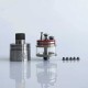Rekavape Paravozz Terminator Jet'Win GT V8.2.S.ML. Mini Style RDTA - Titanium Alloy, Air Pin 1.0, 1.1, 1.2, 1.3, 1.4, 1.6mm