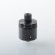 YFTK Four One Five 415 RDA Kaze Style RDL / MTL RDA Atomizer - Black, BF Pin, Air Pin 0.9mm x 2, 1.0mm x 2, 1.0mm, 1.4mm