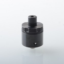 YFTK Four One Five 415 RDA Kaze Style RDL / MTL RDA Atomizer - Black, BF Pin, Air Pin 0.9mm x 2, 1.0mm x 2, 1.0mm, 1.4mm