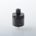YFTK Four One Five 415 RDA Kaze Style RDL / MTL RDA Atomizer - Black, BF Pin, Air Pin 0.9mm x 2, 1.0mm x 2, 1.0mm, 1.4mm