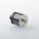 YFTK Four One Five 415 RDA Kaze Style RDL / MTL RDA Atomizer - Black, BF Pin, Air Pin 0.9mm x 2, 1.0mm x 2, 1.0mm, 1.4mm