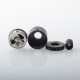 YFTK Four One Five 415 RDA Kaze Style RDL / MTL RDA Atomizer - Black, BF Pin, Air Pin 0.9mm x 2, 1.0mm x 2, 1.0mm, 1.4mm
