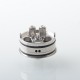YFTK Four One Five 415 RDA Kaze Style RDL / MTL RDA Atomizer - Black, BF Pin, Air Pin 0.9mm x 2, 1.0mm x 2, 1.0mm, 1.4mm
