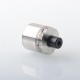 YFTK Four One Five 415 RDA Kaze Style RDL / MTL RDA Atomizer - Silver, BF Pin, Air Pin 0.9mm x 2, 1.0mm x 2, 1.0mm, 1.4mm