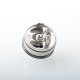 YFTK Four One Five 415 RDA Kaze Style RDL / MTL RDA Atomizer - Silver, BF Pin, Air Pin 0.9mm x 2, 1.0mm x 2, 1.0mm, 1.4mm
