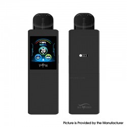 [Ships from Bonded Warehouse] Authentic Kumiho THOTH Q Pro Pod System Kit - Black, 1300mAh, 2ml, 0.6ohm
