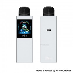 [Ships from Bonded Warehouse] Authentic Kumiho THOTH Q Pro Pod System Kit - Silver, 1300mAh, 2ml, 0.6ohm