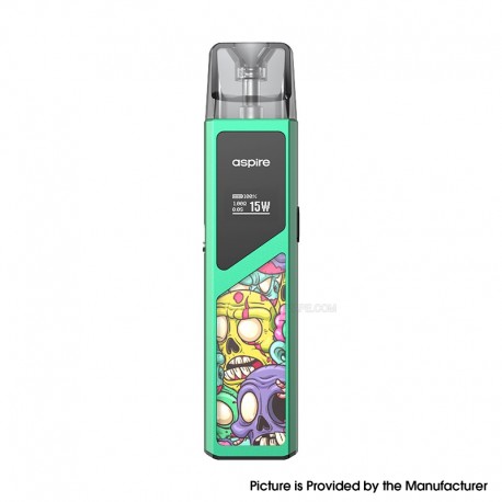 [Ships from Bonded Warehouse] Aspire Favostix II Pod System Kit - Green, 1000mAh, 3ml, 0.6ohm / 1.0ohm