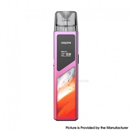 [Ships from Bonded Warehouse] Aspire Favostix II Pod System Kit - Red Purple Fade, 1000mAh, 3ml, 0.6ohm / 1.0ohm