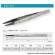 Authentic VETUS ESD-242 Exchange Tip Electro Static Discharge Safe Stainless Tweezers Flat Narrow Tips