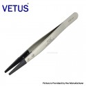 Authentic VETUS ESD-2A Exchange Tip Electro Static Discharge Safe Stainless Tweezers Rounded Tips