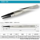 Authentic VETUS ESD-2A Exchange Tip Electro Static Discharge Safe Stainless Tweezers Rounded Tips