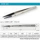 Authentic VETUS ESD-00 Exchange Tip Electro Static Discharge Safe Stainless Tweezers Fine Rounded Tips