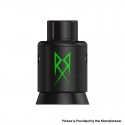 Authentic Thunder Cloud x GrimmGreen Recoil R3 RDA Atomizer - Green Black, BF Pin, 316SS Limited Edition, 24mm Diameter