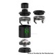 Authentic Thunder Cloud x GrimmGreen Recoil R3 RDA Atomizer - Green Black, BF Pin, 316SS Limited Edition, 24mm Diameter