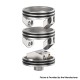 Authentic Thunder Cloud x GrimmGreen Recoil R3 RDA Atomizer - Matte Gunmetal, BF Pin, SS, 24mm Diameter