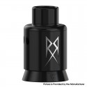 Authentic Thunder Cloud x GrimmGreen Recoil R3 RDA Atomizer - Silver Black, BF Pin, SS, 24mm Diameter