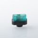 Kontrl Mag Style 510 Drip Tip - Black Blue, Aluminum + Resin