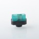 Kontrl Mag Style 510 Drip Tip - Black Blue, Aluminum + Resin