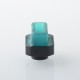 Kontrl Mag Style 510 Drip Tip - Black Blue, Aluminum + Resin