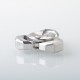 MOFEDC Hand Spinner EDC Toy - Silver