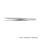 Authentic VETUS A-SA Type AA Straight Very Fine Tip High Precision Stainless Tweezers
