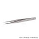 Authentic VETUS 3C-SA Type No.3C Straight Fine Tip High Precision Stainless Tweezers