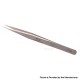 Authentic VETUS 27-SA Type SS Straight Long Fine Tip High Precision Stainless Tweezers