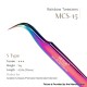 Authentic VETUS MCS-15 S Shape Tweezers - Rainbow