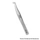 Authentic VETUS MSA-6B Tweezers Hyperfine High Precision Corrosion-resistant for Volume Eyelashes Extensions